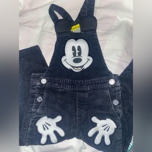 Disney Vintage Look Mickey Mouse Overalls